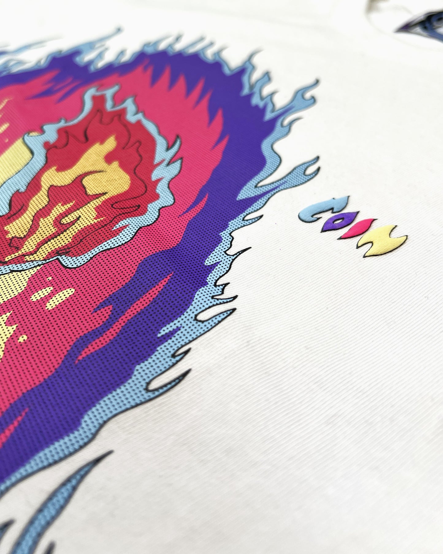 World on Fire Tee by Coin