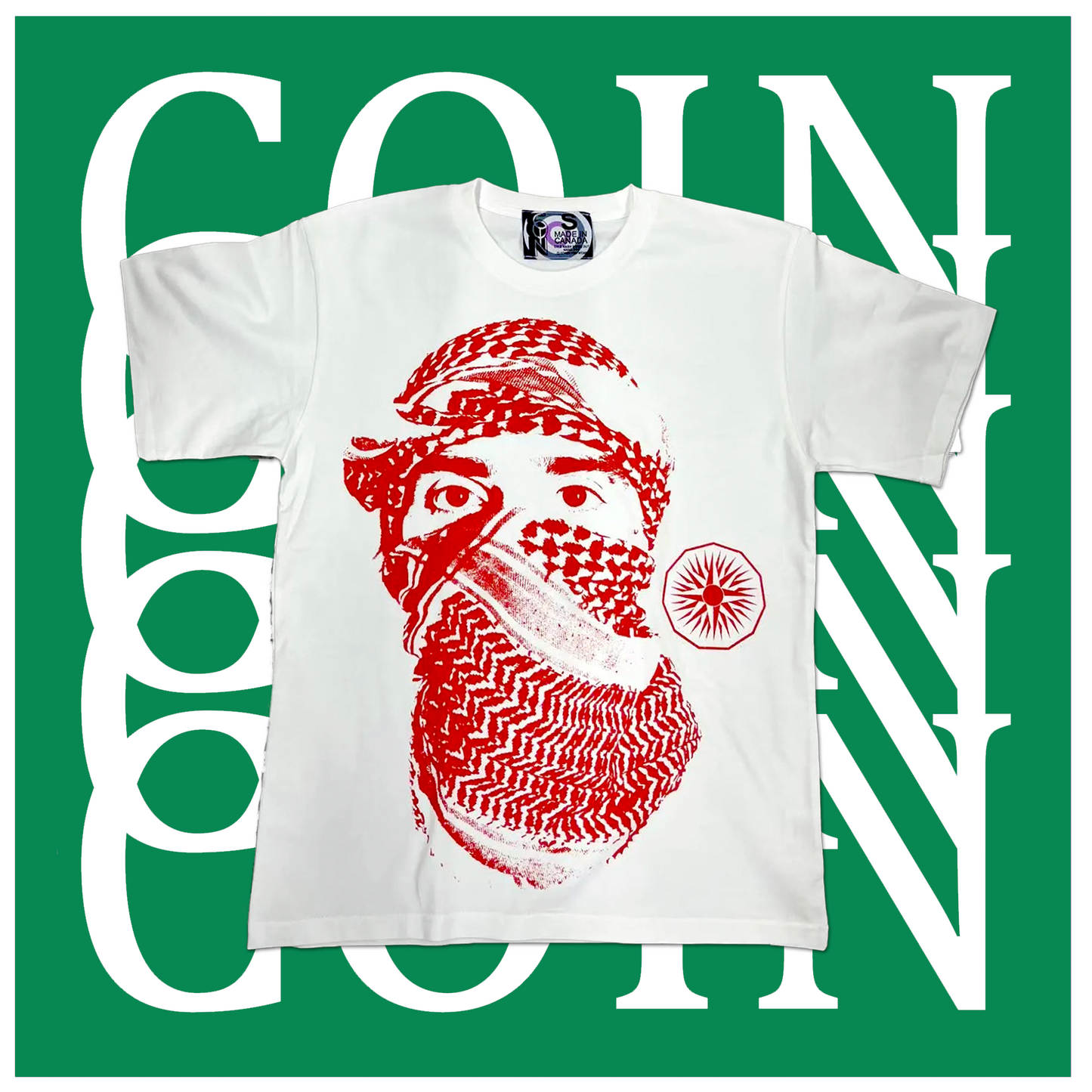 Palestine Relief Tee by Coin